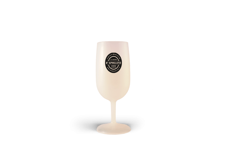 Verre à vin réutilisable La cuisine d'Apolline Restaurant