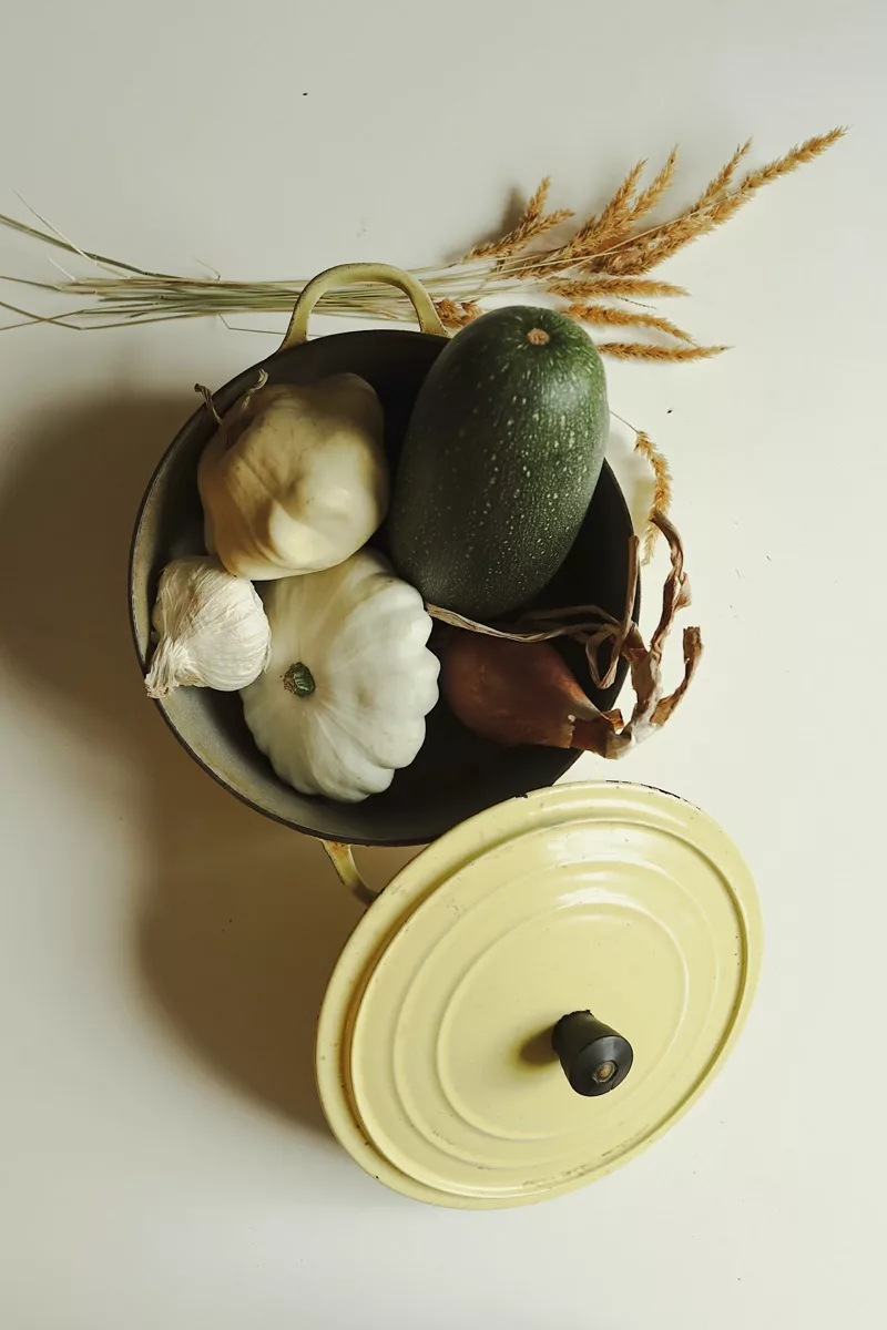 Recette de saison : la soupe au pâtisson avec gobelet réutilisable Esprit Planète