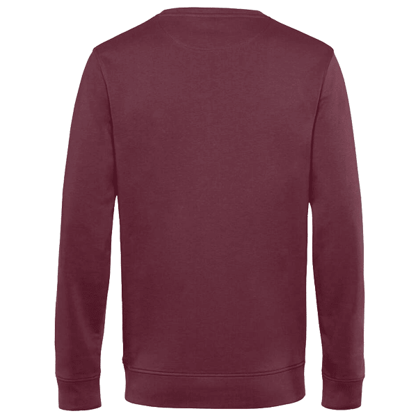 Sweat organique arrière burgundy