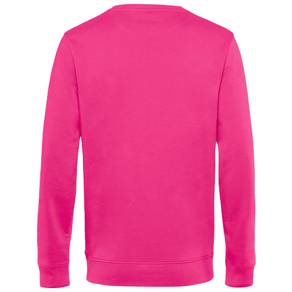 Sweat organique arrière magenta pink