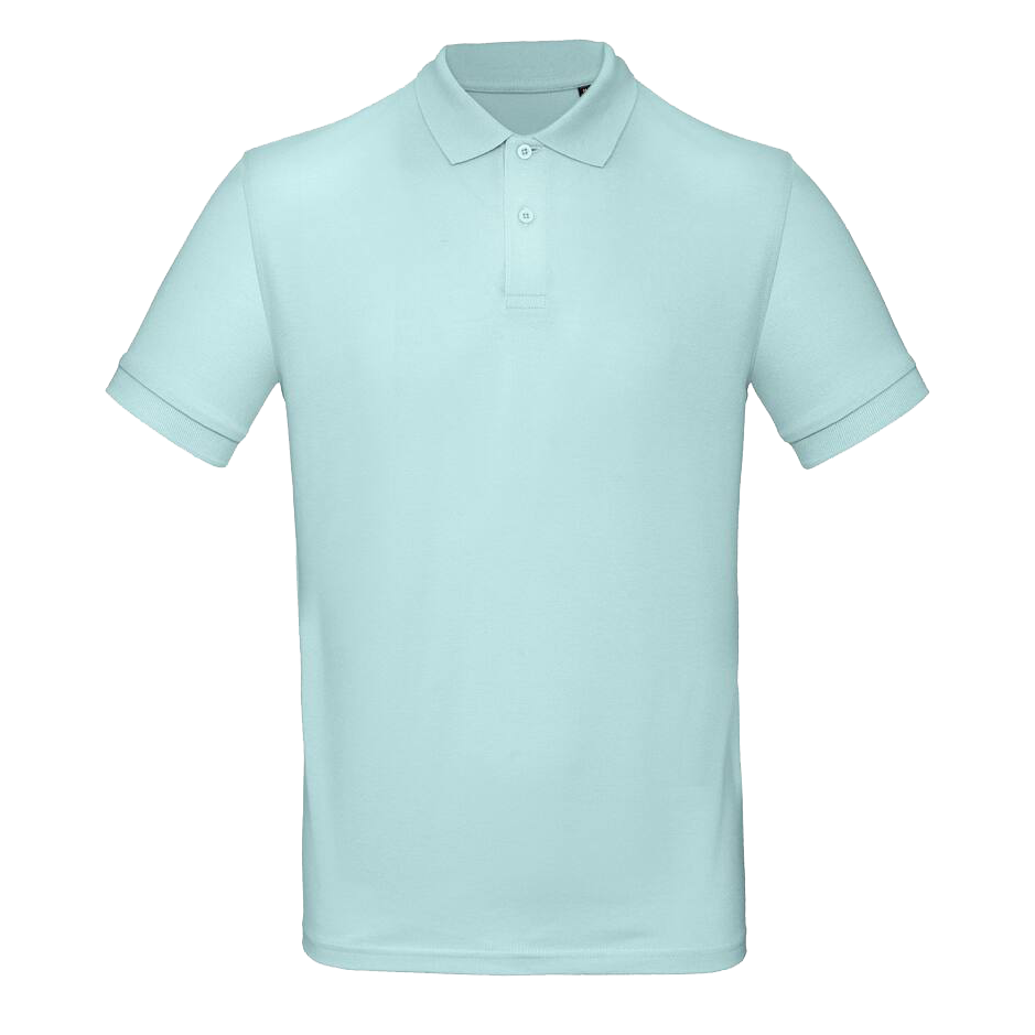 Polo bio homme millennial mint