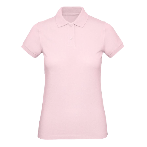 Polo bio femme orchid pink