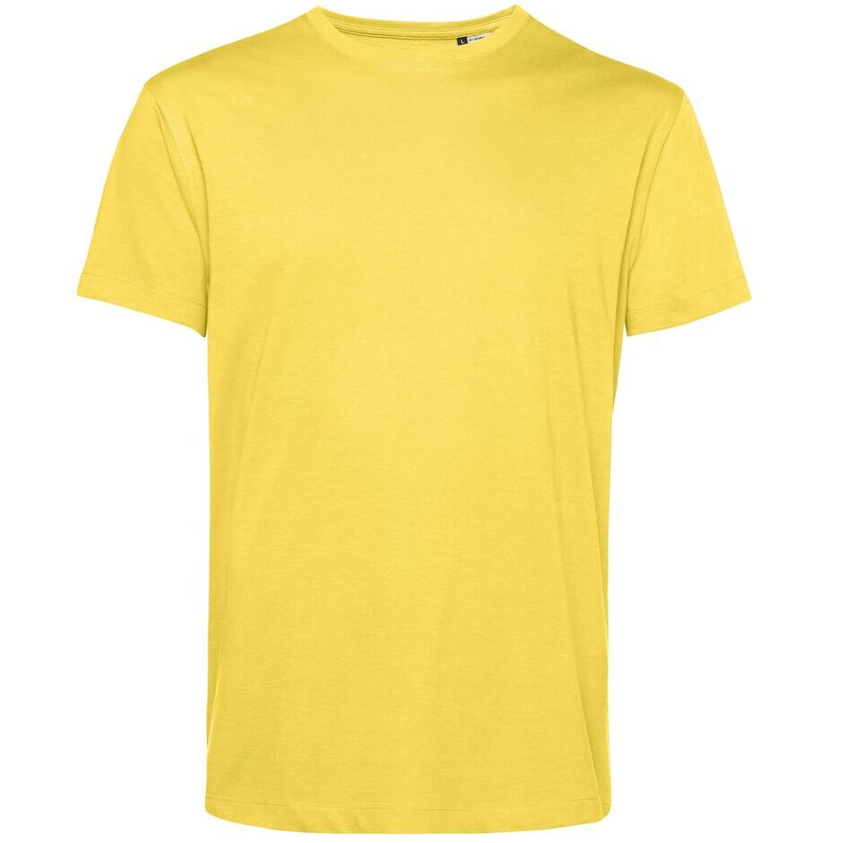 T-shirt organique personnalisé Yellow Fizz