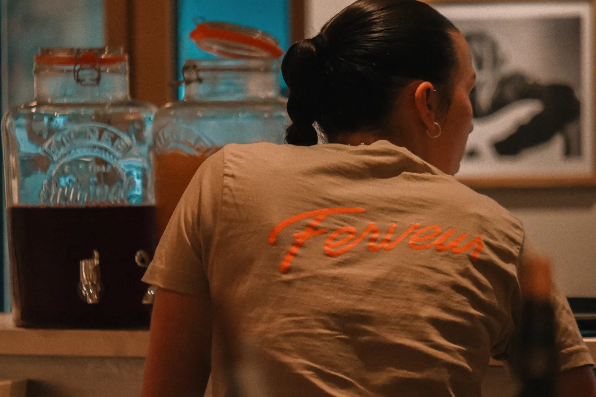 Sérigraphie sur T-shirt Ferveur